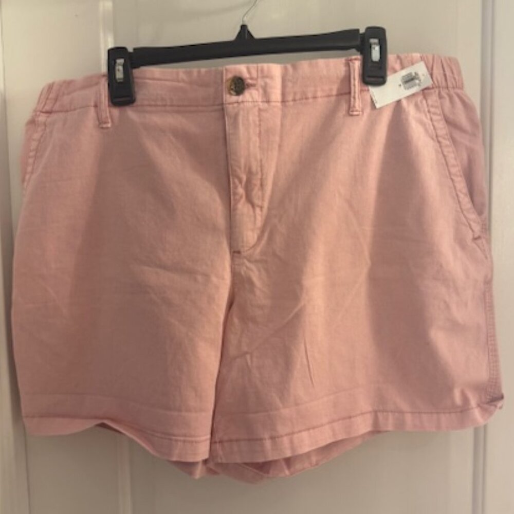 Old Navy Nwt Size XL Pink 3.5" Inseam High Rise OG Chino Shorts